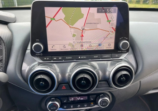Nissan Juke cena 75900 przebieg: 35000, rok produkcji 2020 z Leszno małe 781
